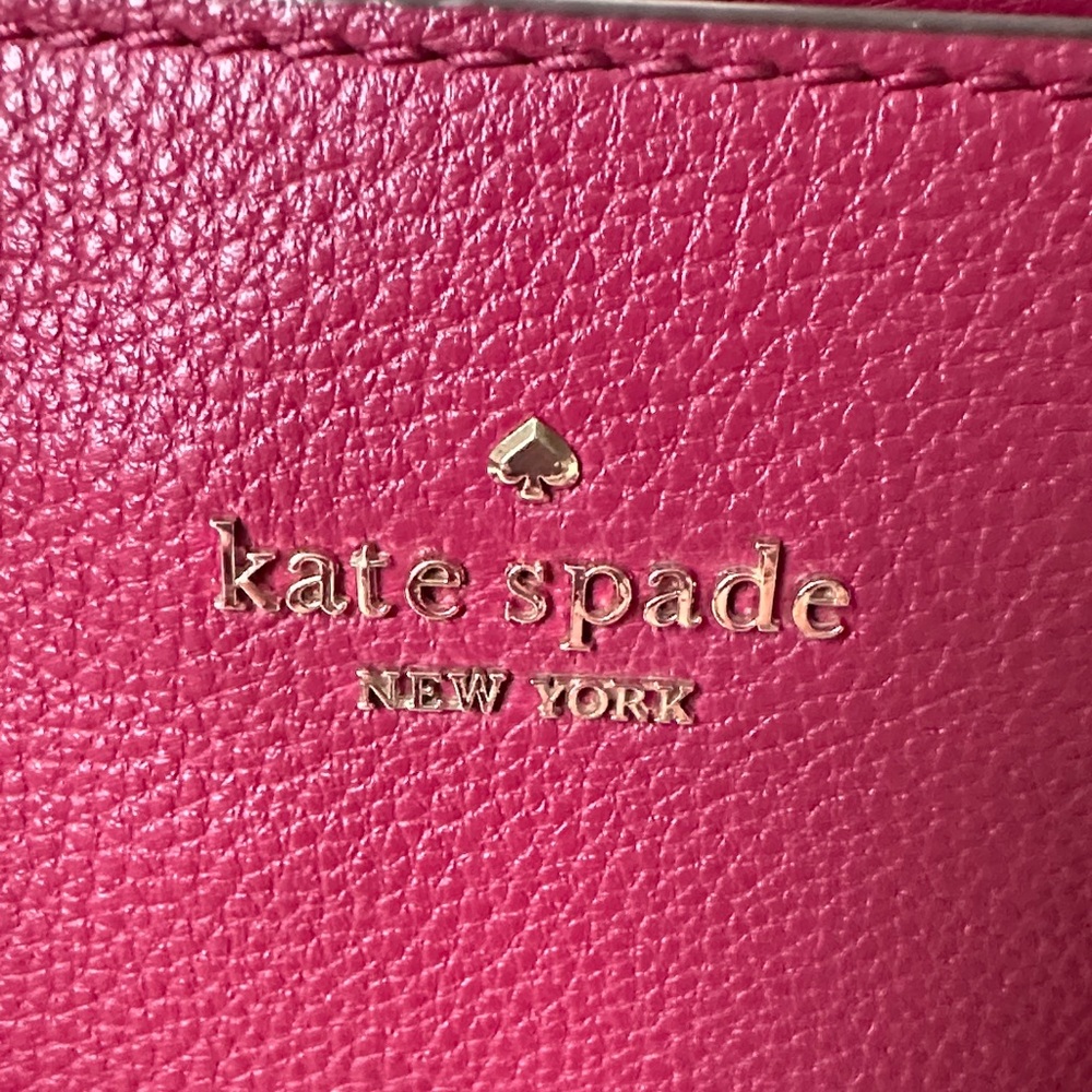 Kate Spade Pink Leather Satchel Bag - Picture 9 of 9